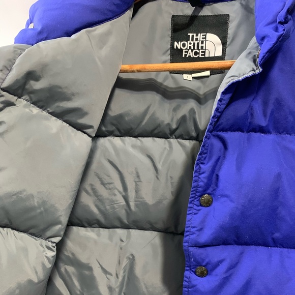 Vtg North Face Vest large royal blue - Picture 3 of 5